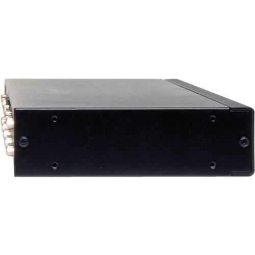 Alt View 1. Tripp Lite - 4-Port Dual Monitor DVI KVM Switch with Audio and USB 2.0 Hub - Black.