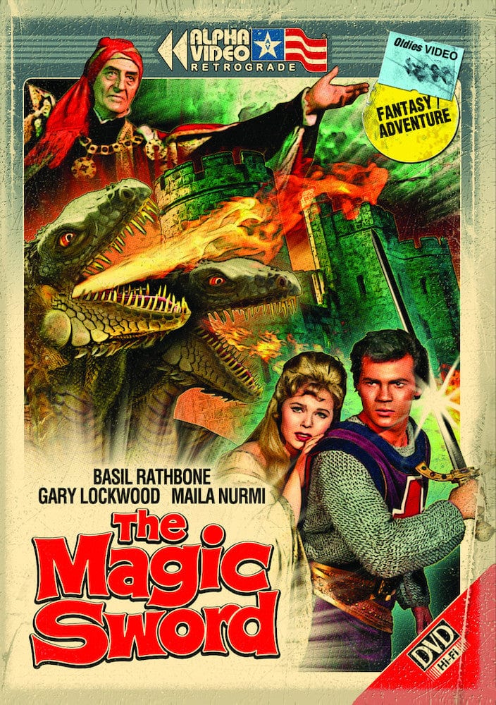 The Magic Sword (Retro Cover Art + Postcard) - DVD price history on PriceWatchPro