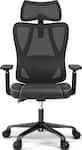 ACGAM - CG-5455M Ergonomic Office Chair, High Back Mesh Desk Chair with Adjustable Lumbar Support, Headrest, Armrests & Recline - Black