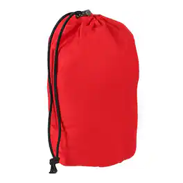 Unique Bargains - Stuff Sack, Sleeping Bag Storage Sack, Waterproof Outdoor Storage, Ultralight Portable Drawstring, 4x8In, for Camping - Red