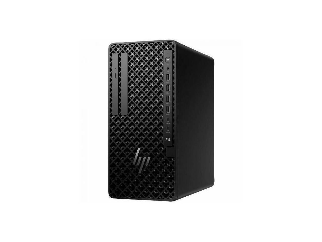Alt View 4. HP - HP Z1 G1i Desktop - Intel Ultra 7 265 - 64GB - 1TB SSD - Black - Q870 - Win 11 Pro - DDR5 - 500W - Black.