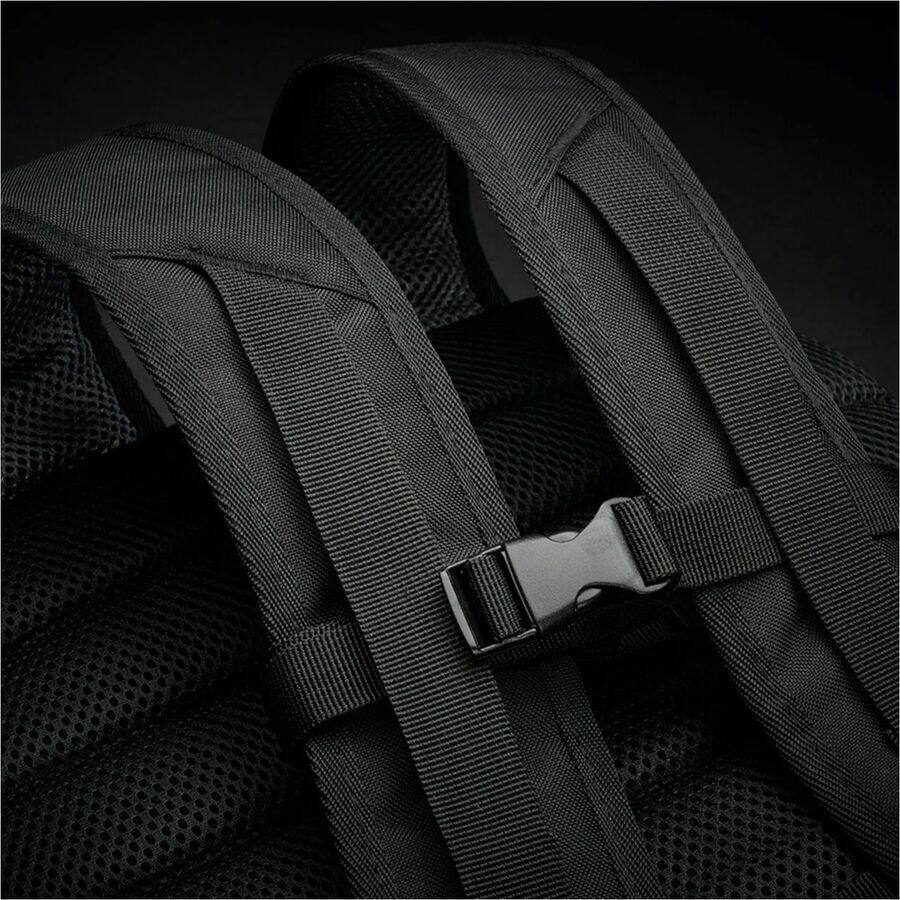 Alt View 3. CODi - PRO SPORT PACK MADE WITH RECYCL HOLDS LAPTOPS UP TO 16IN - Black.