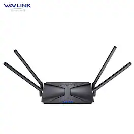 Bundle - WAVLINK - Wi-Fi 6 AX3000 Dual Band Mesh Router, 802.11ax Wireless Gigabit Router for Gaming and VR, Everything Mesh & AP M - Black