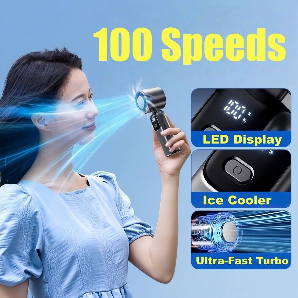 100 Speeds  
LED Display  
Ice Cooler  
Ultra-Fast Turbo
