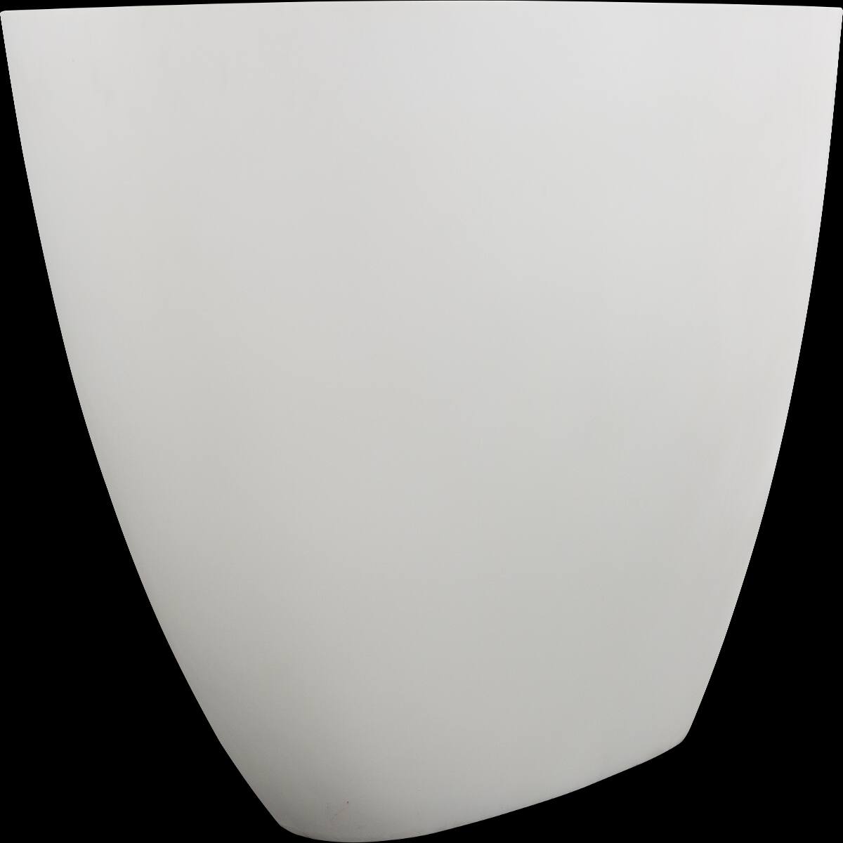 Alt View 4. Loheer - Loheer 59 in Freestanding Stone Resin Soaking Bathtub in Matte White with Center Drain and Overflow - Matte White.