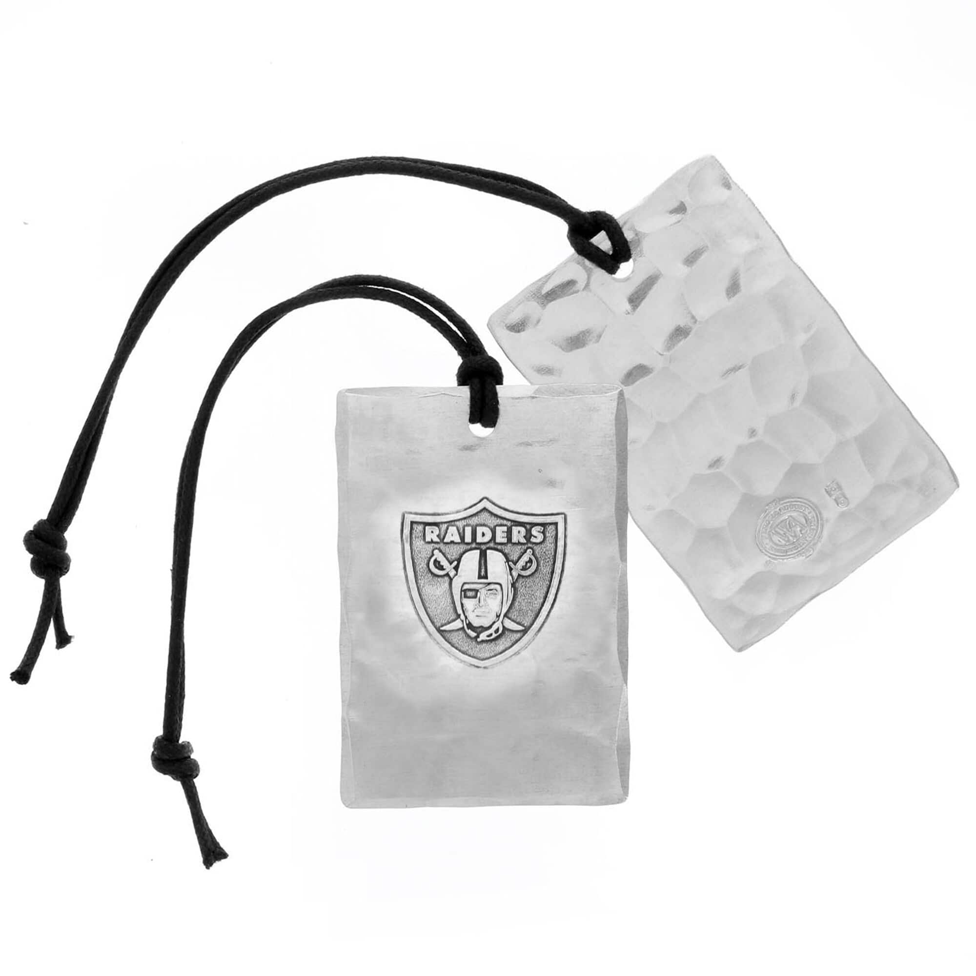 Wendell August Forge - Las Vegas Raiders Bag Tag - Silver price history on PriceWatchPro
