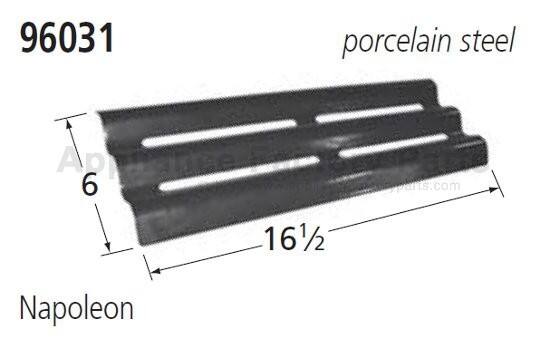 Music City Metals - MCM939603116 HEAT PLATE, PORC STL, 16.5 X 6 price history on PriceWatchPro