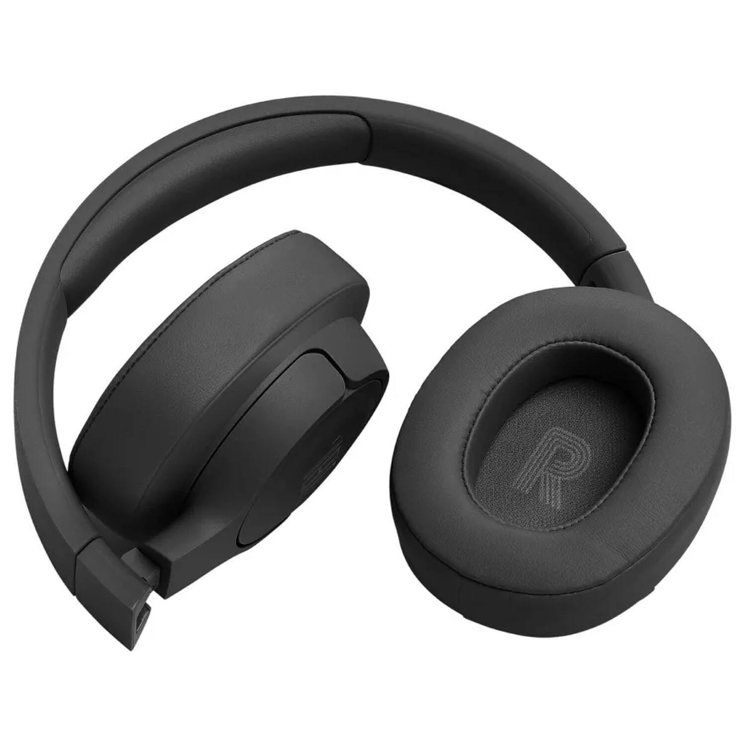 Alt View 3. JBL - JBL - Tune 770NC Adaptive Noise Cancelling Wireless Over-Ear Headphon - Black - Black.