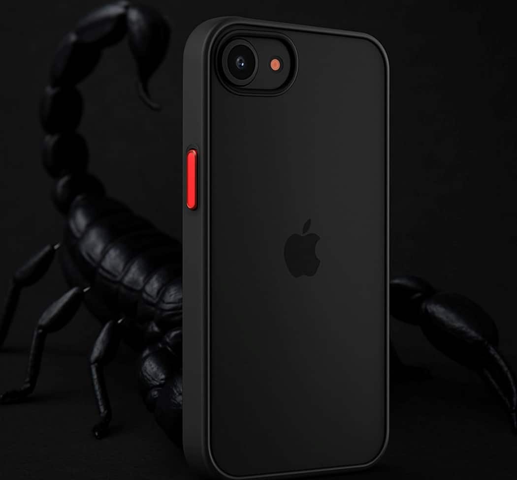 Alt View 15. SaharaCase - Venture Series Slim Case for Apple iPhone 16e - Scorpion Black.