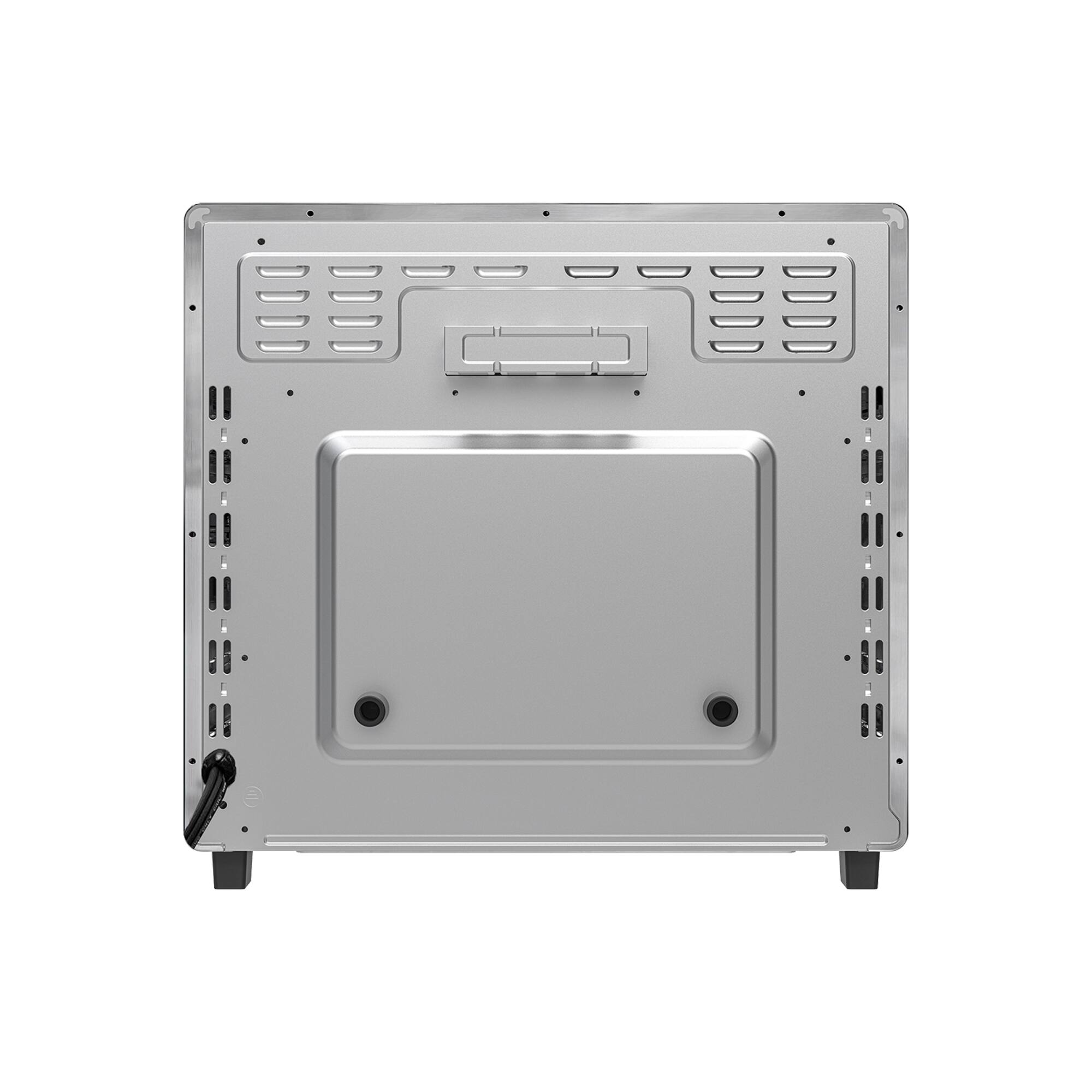 Alt View 10. Equator - Equator 0.93 cu. ft. 5-in-1 Countertop Air Fryer Oven w Bake, Toast Pizza, Grill, Rotisserie, Dehydrator 120V - Stainless.