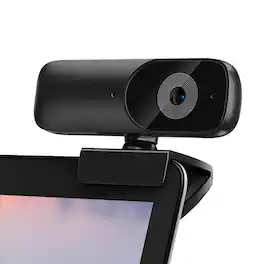 Cluzine - 1080P USB Webcam with Microphone for Desktop & Laptop, Home Online Learning Camera