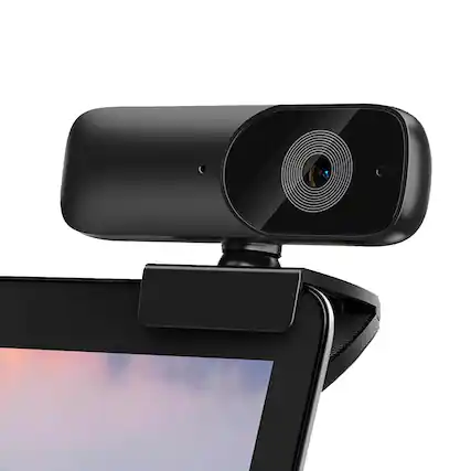 Front. Cluzine - 1080P USB Webcam with Microphone for Desktop & Laptop, Home Online Learning Camera.