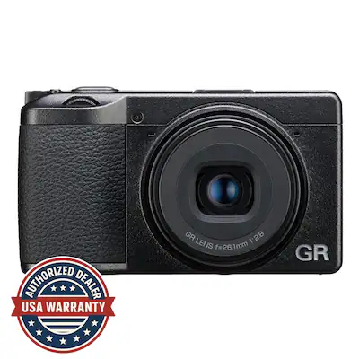 Ricoh GR IIIx HDF Digital Compact Camera with 40mm f/2.8 Lens Ricoh GR IIIx HDF Digital Compact Camera with 40mm f/2.8 Lens