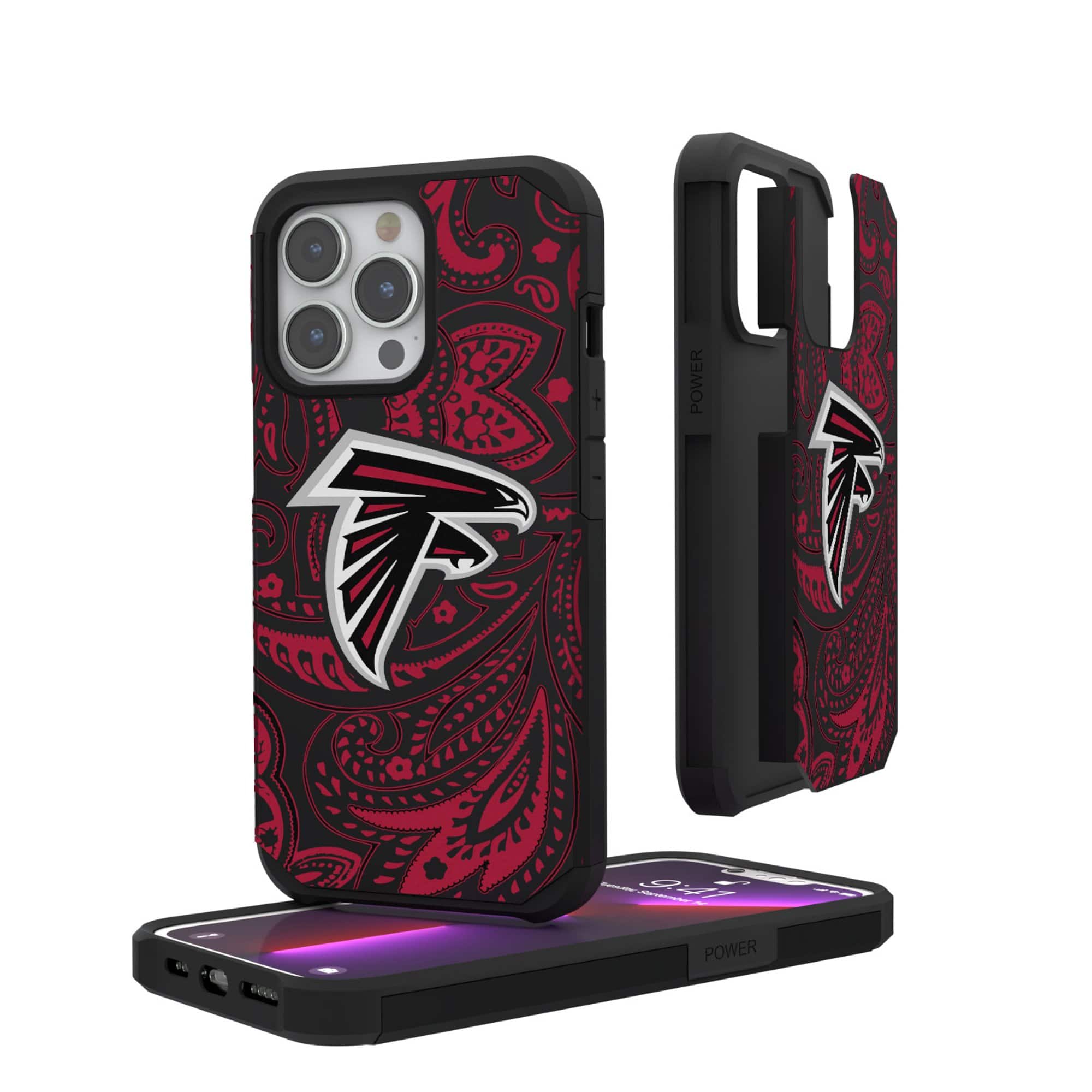 Keyscaper - NFL - Atlanta Falcons iPhone Rugged Paisley Design Case - 12 mini/13 mini - Multicolor price history on PriceWatchPro