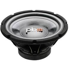 Front. Powerbass - PowerBass PS-10 - 10" Single 4-Ohm Subwoofer - Black/Gray.