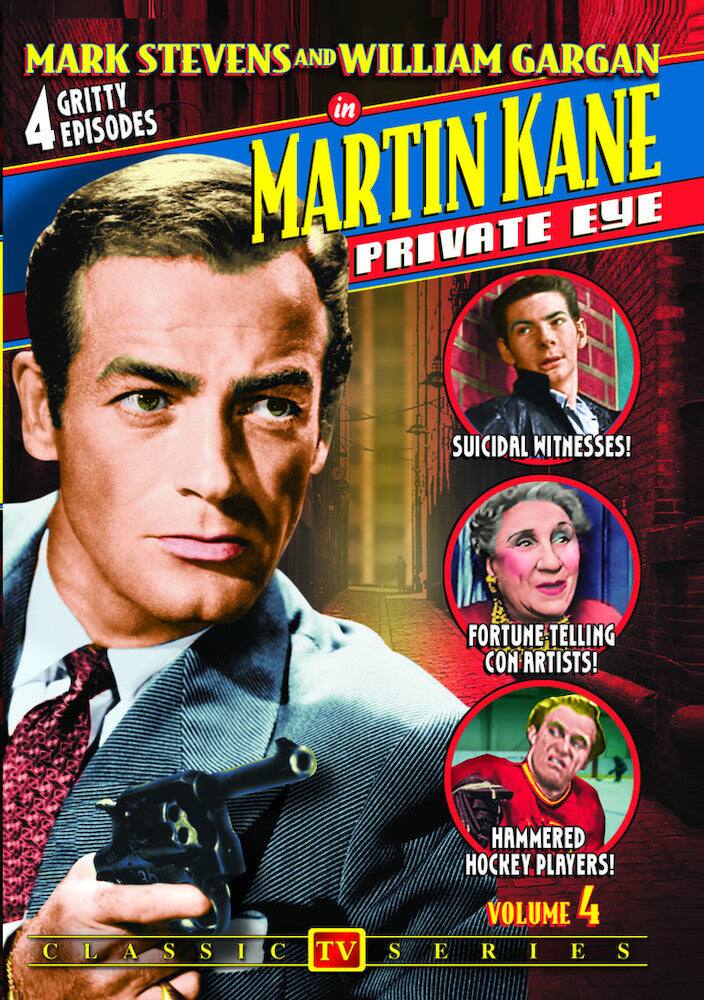 Front. Martin Kane Private Eye - Volume 4 - DVD.