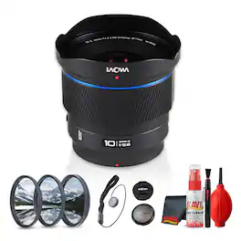 Bundle - LAOWA - 10mm f/2.8 Zero-D FF Autofocus Lens Nikon Z Mount - Black