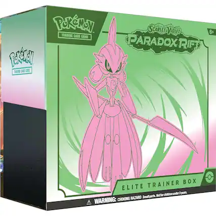 Pokémon Trading Card Game
Scarlet & Violet
Paradox Rift
6+
Elite Trainer Box
Warning: Choking Hazard - Small parts. Not for children under 3 years.