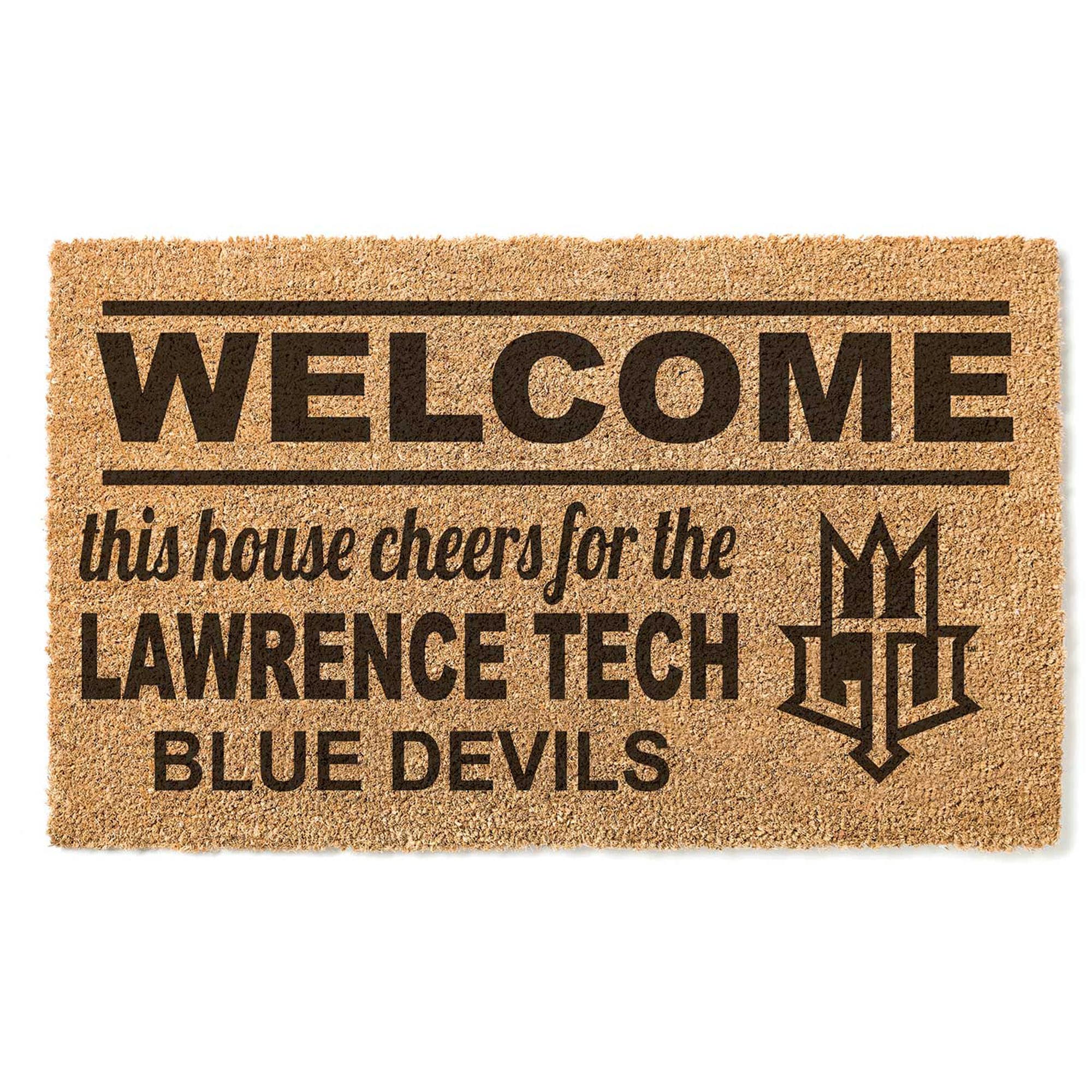 Lawrence Technological University Blue Devils 18" x 30" Welcome Doormat