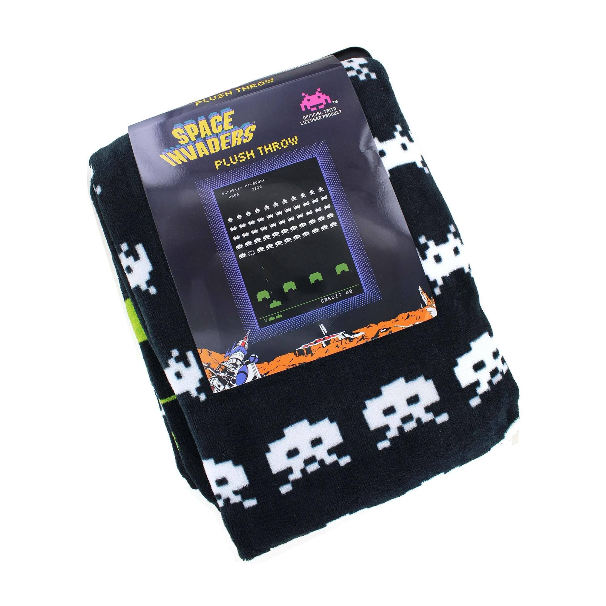 SPACE INVADERS PLUSH THROW

FLUSH THROW

LICENSED PRODUCT

CREDIT 88