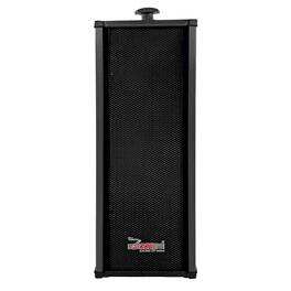 5 CORE - Outdoor Speakers Stereo In Wall 100W Peak Passive Home Audio System-15TG 1Pc - Black