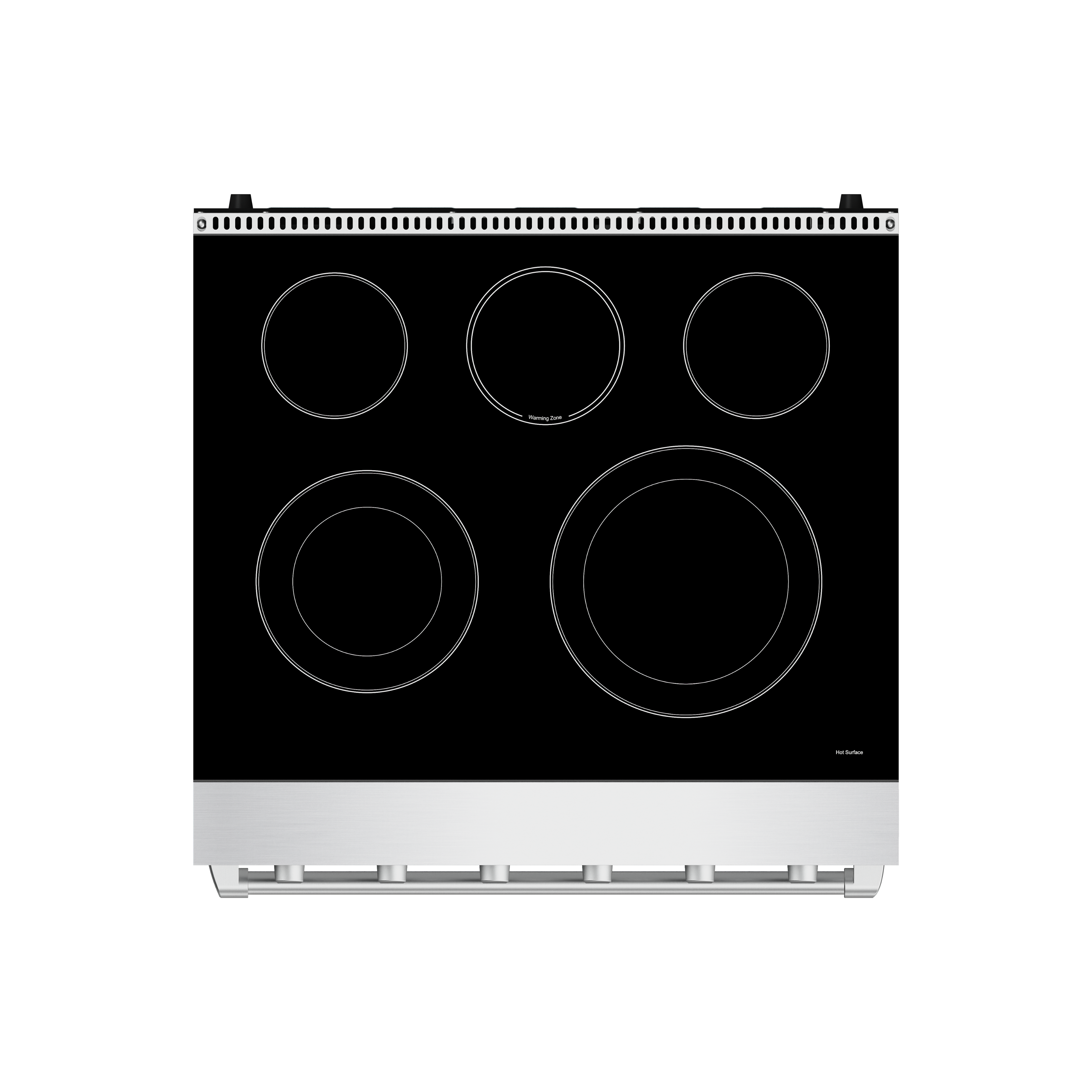 Back. Thor Kitchen - Gordon Ramsay Series by Thor Kitchen 4.55 Cu. Ft Freestanding Electric Range - Stainless steel.