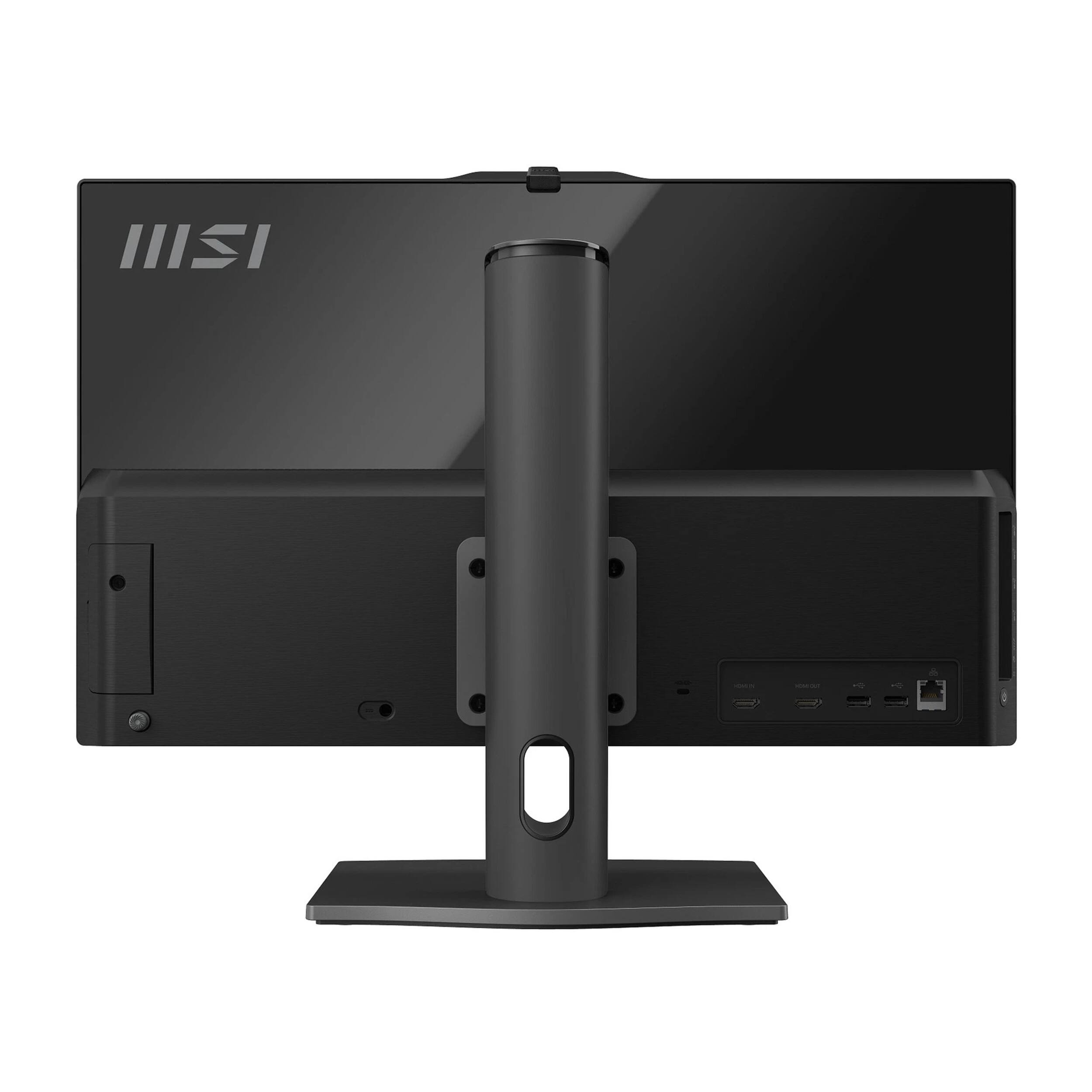 Alt View 6. MSI - MSI Modern 23.8" Touch All-in-one Desktop,Intel 7 150U,64GB RAM,2TB SSD+2TB HDD,Wireless Keyboard&Mouse,Win11 Pro,Black - Black.