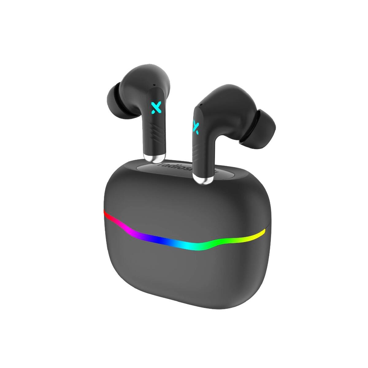 Front. RadioShack - RadioShack Wireless Gaming Earbuds with noise cancellation 3304452.