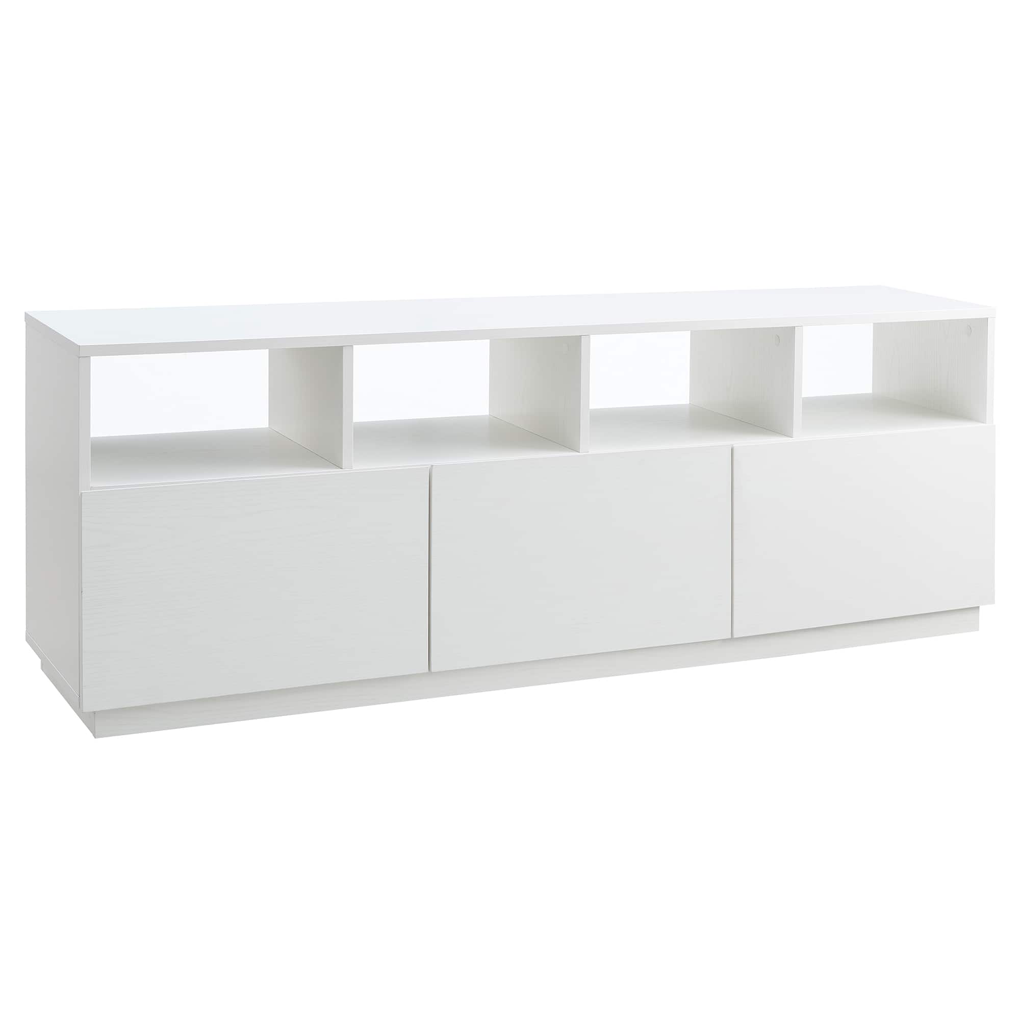 Angle. Camden&Wells - Cumberland TV Stand for Most TV's up to 75" - White.