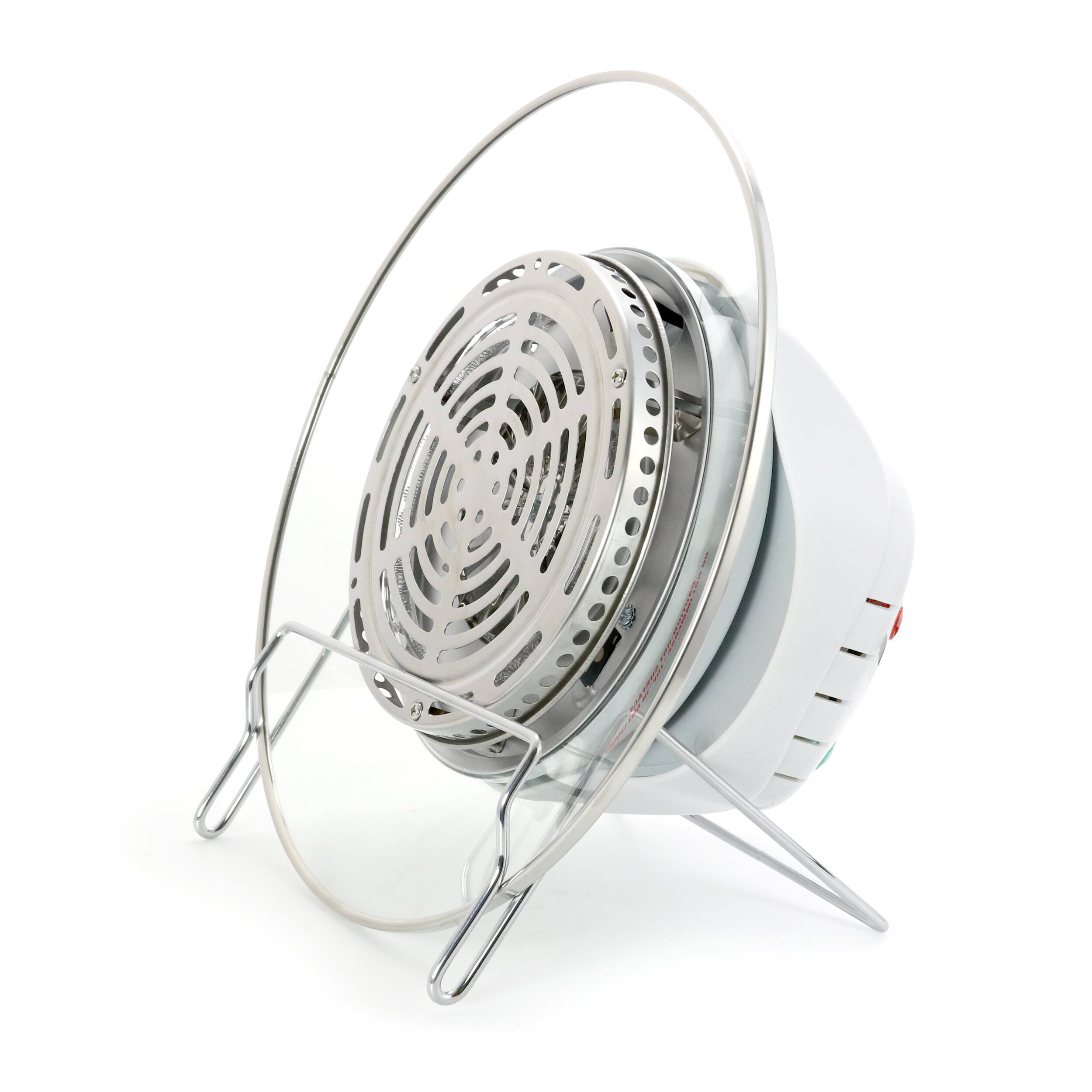 Alt View 7. MegaChef - MegaChef Multipurpose Countertop 14.25 Inch Halogen Oven Air Fryer/Rotisserie/Roaster in White - White.