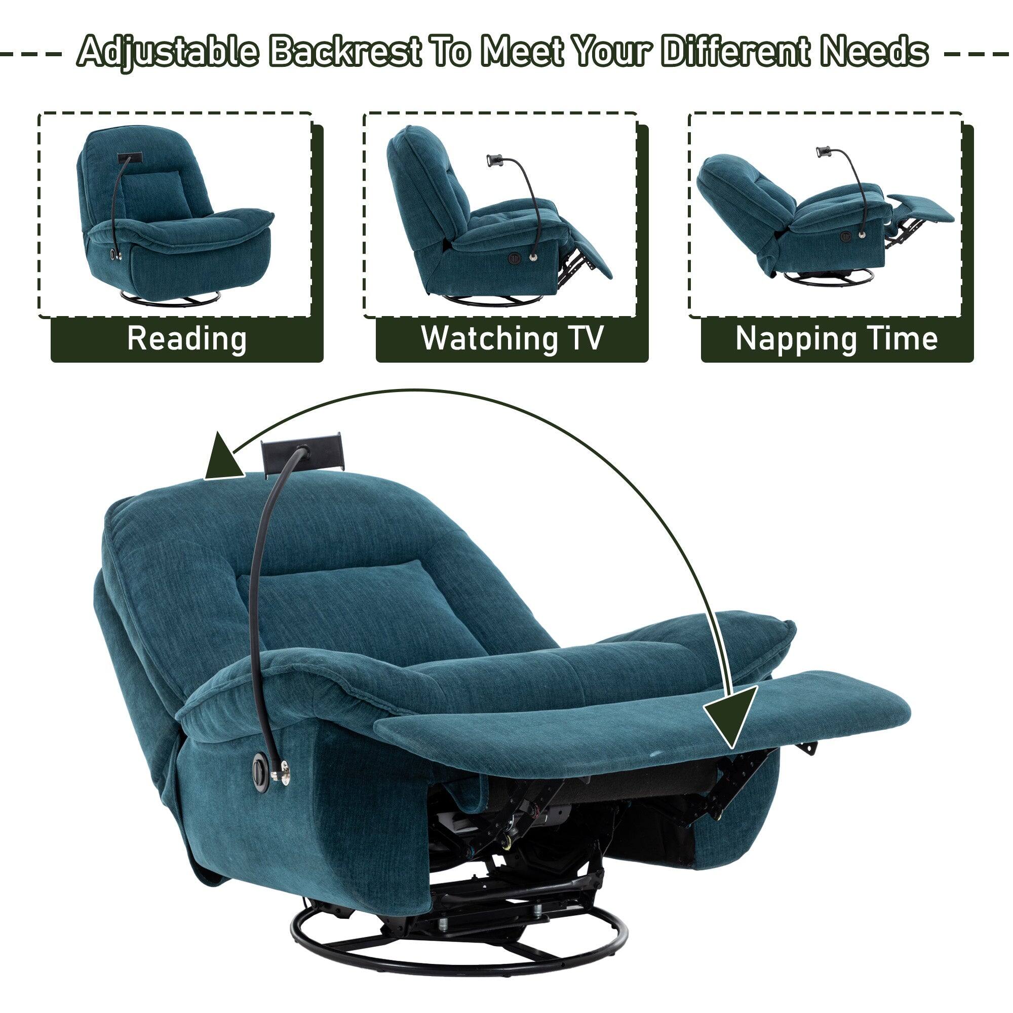 Adjustable Backrest To Meet Your Different Needs

- Reading
- Watching TV
- Napping Time