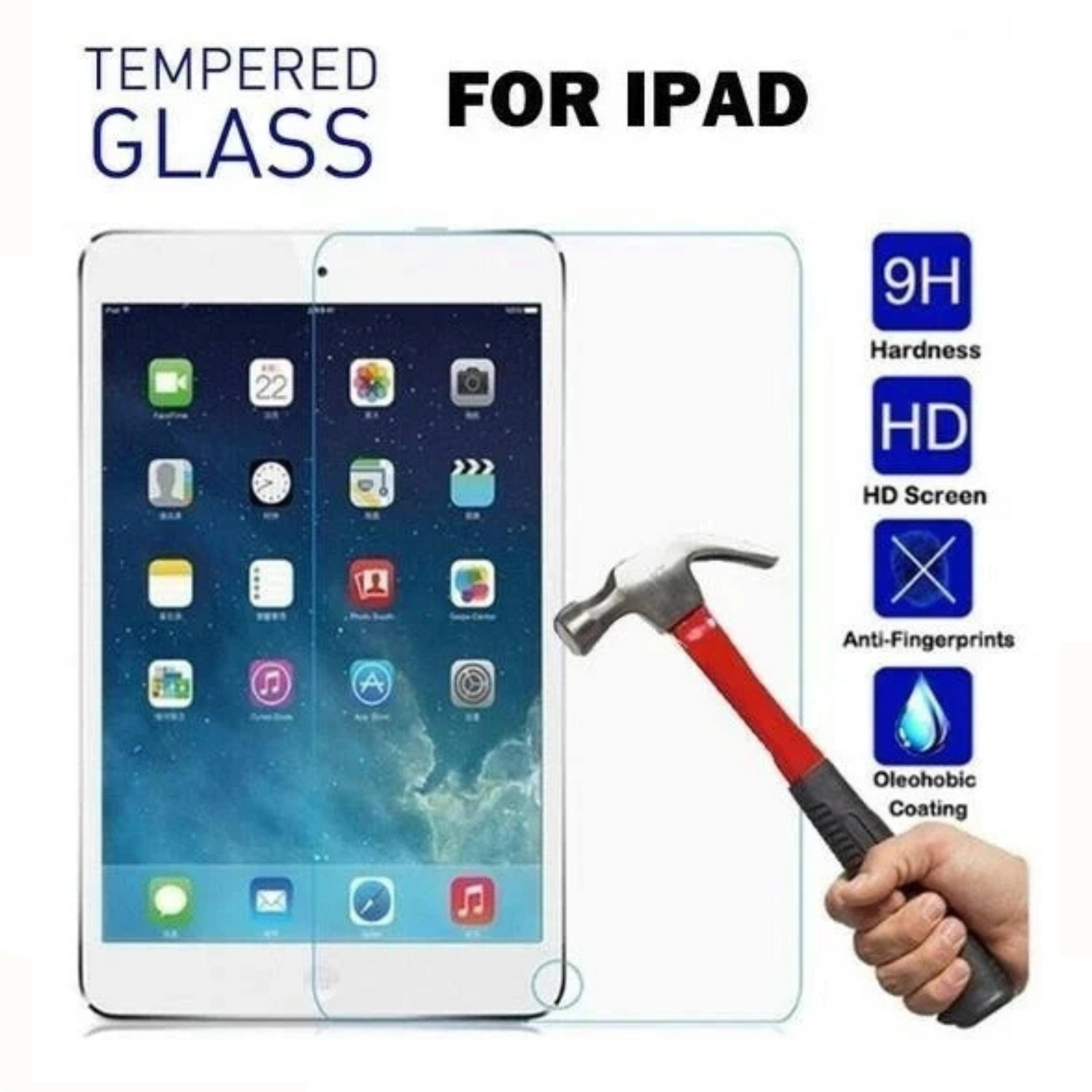 Tempered Glass for iPad  
9H Hardness  
HD Screen  
Anti-Fingerprints  
Oleophobic Coating