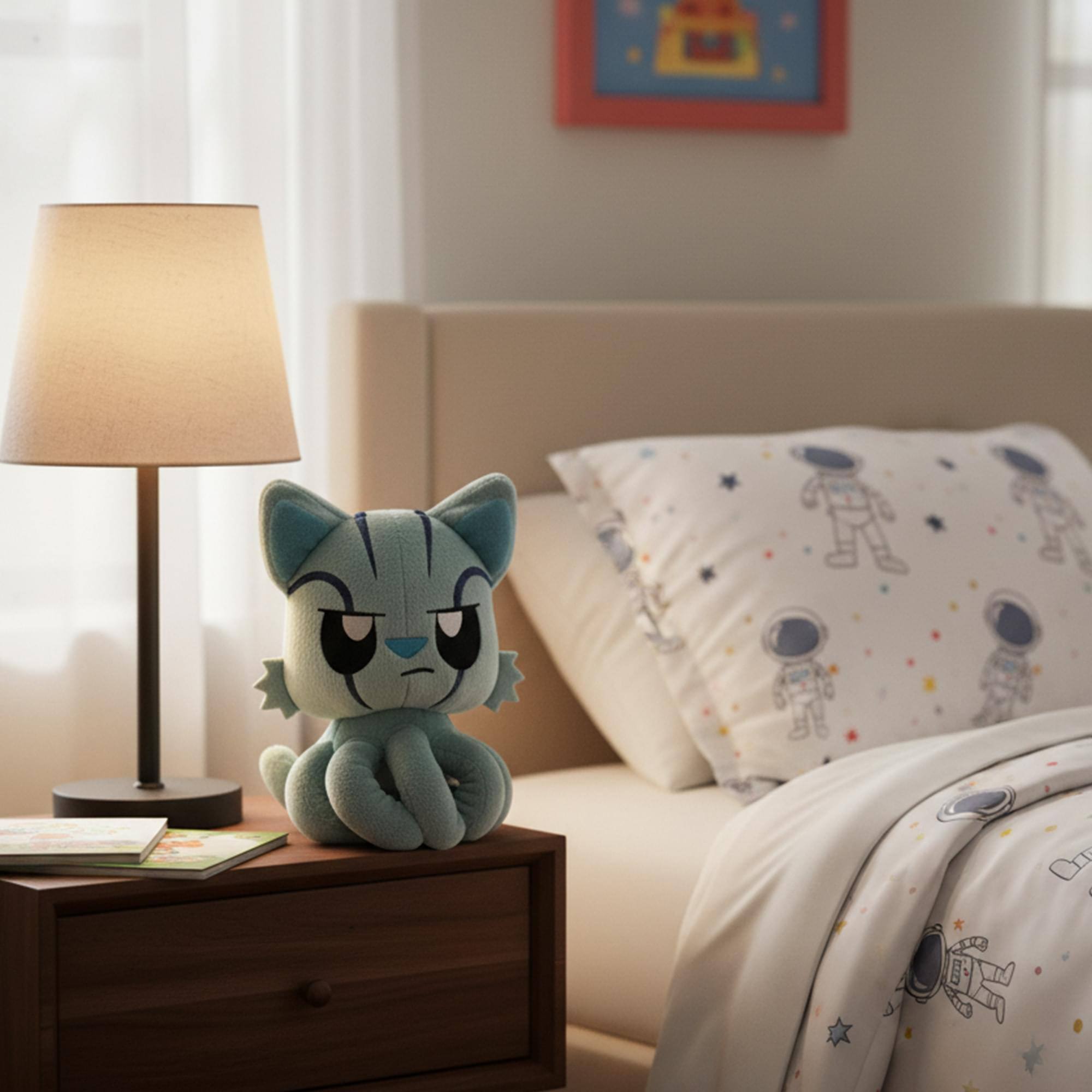 Alt View 3. Tentacle Kitty - Tentacle Kitty Campaign Critters Mountain Little One Plush.