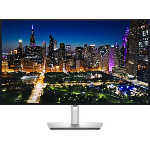Left. Dell - Ultrasharp U3225QE 32 4K UHD 120Hz Thunderbolt 4 IPS Monitor.