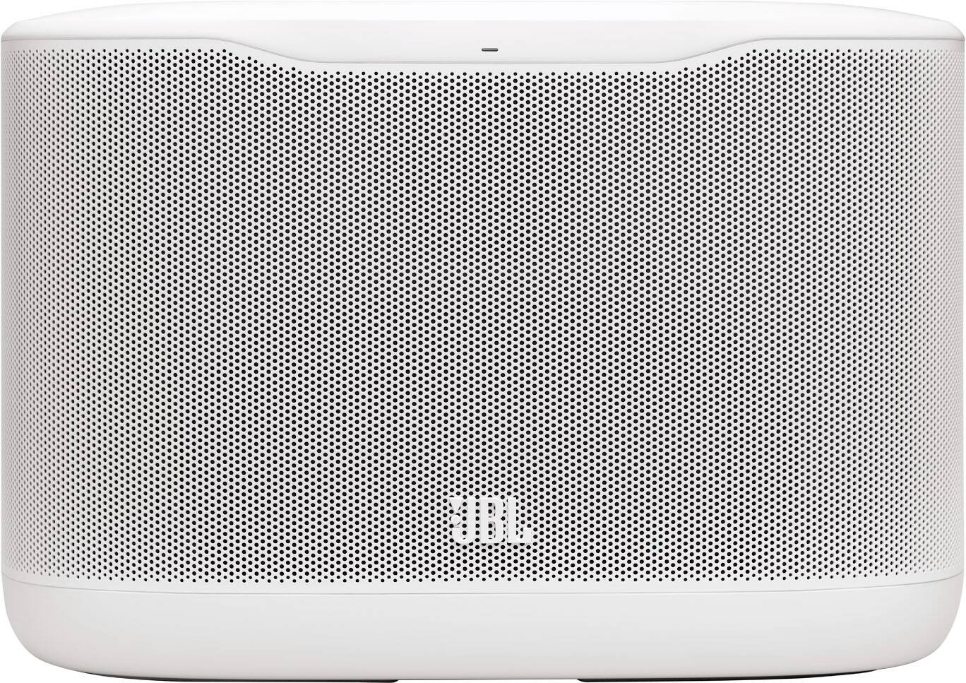 Angle. JBL - Cove X1 3D Room-Filling Wi-Fi home speaker with Dolby Atmos and easy whole-home listening - 2026 - White.