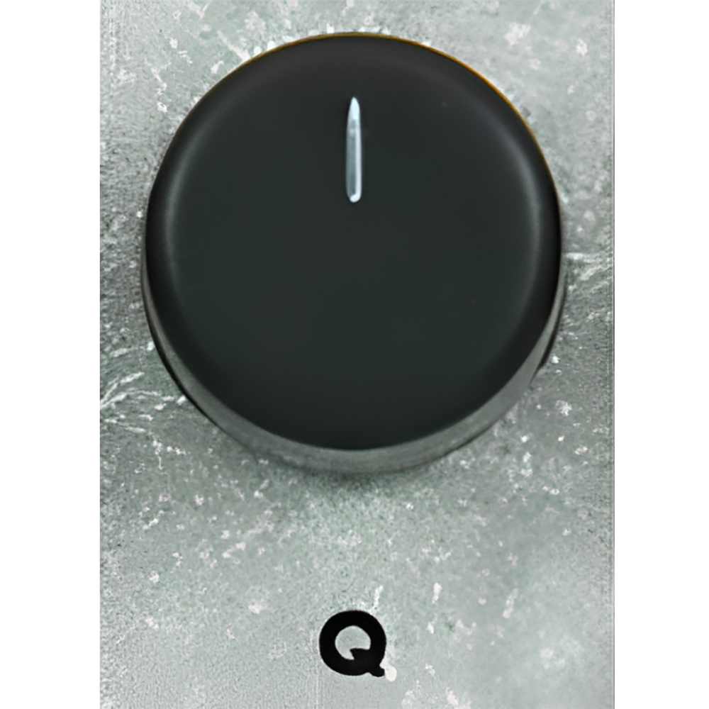 Alt View 4. Harmonix - Micro Q-Tron Envelope Filter Pedal MQTRON - Silver.