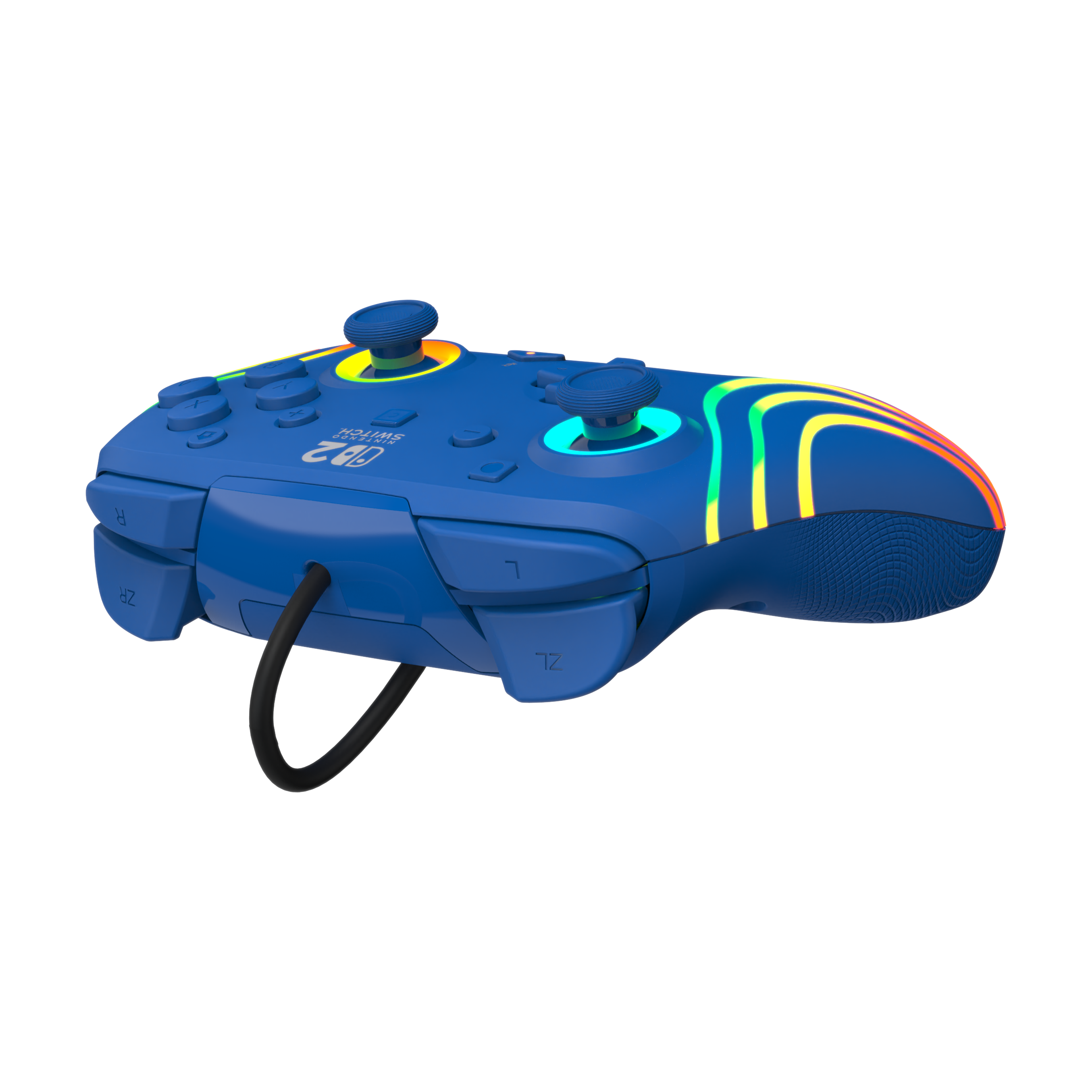 Alt View 2. Turtle Beach - Afterglow™ Wave Wired Controller - Nintendo Switch™ 2 - Blue.