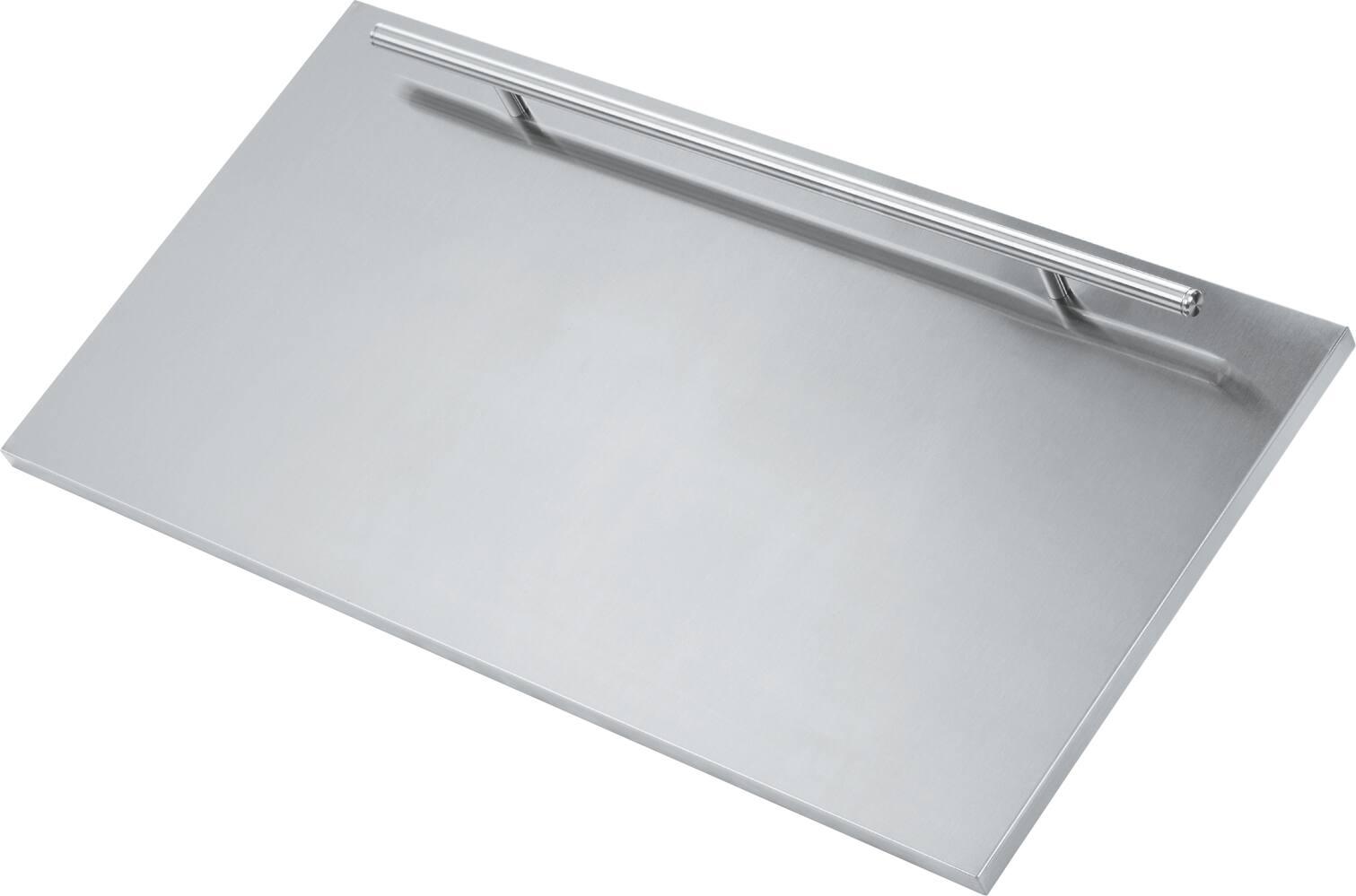 Front. Scotsman - Stainless Steel Door Front Kit with Vertical Handle for Scotsman Ice Machine Brilliance Series Models - Stainless.