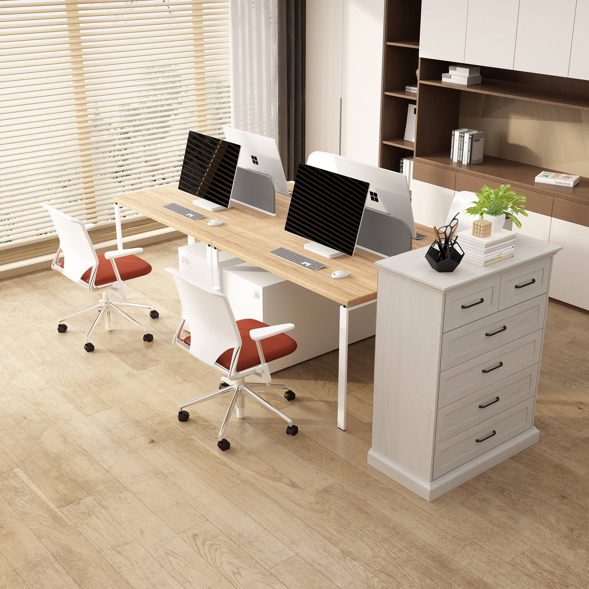 Alt View 10. Famapy - Vertical Storage Chest – Multi-Drawer Cabinet for Bedroom, Living Room, Entryway, Dining Room, Home Organization - Gray.