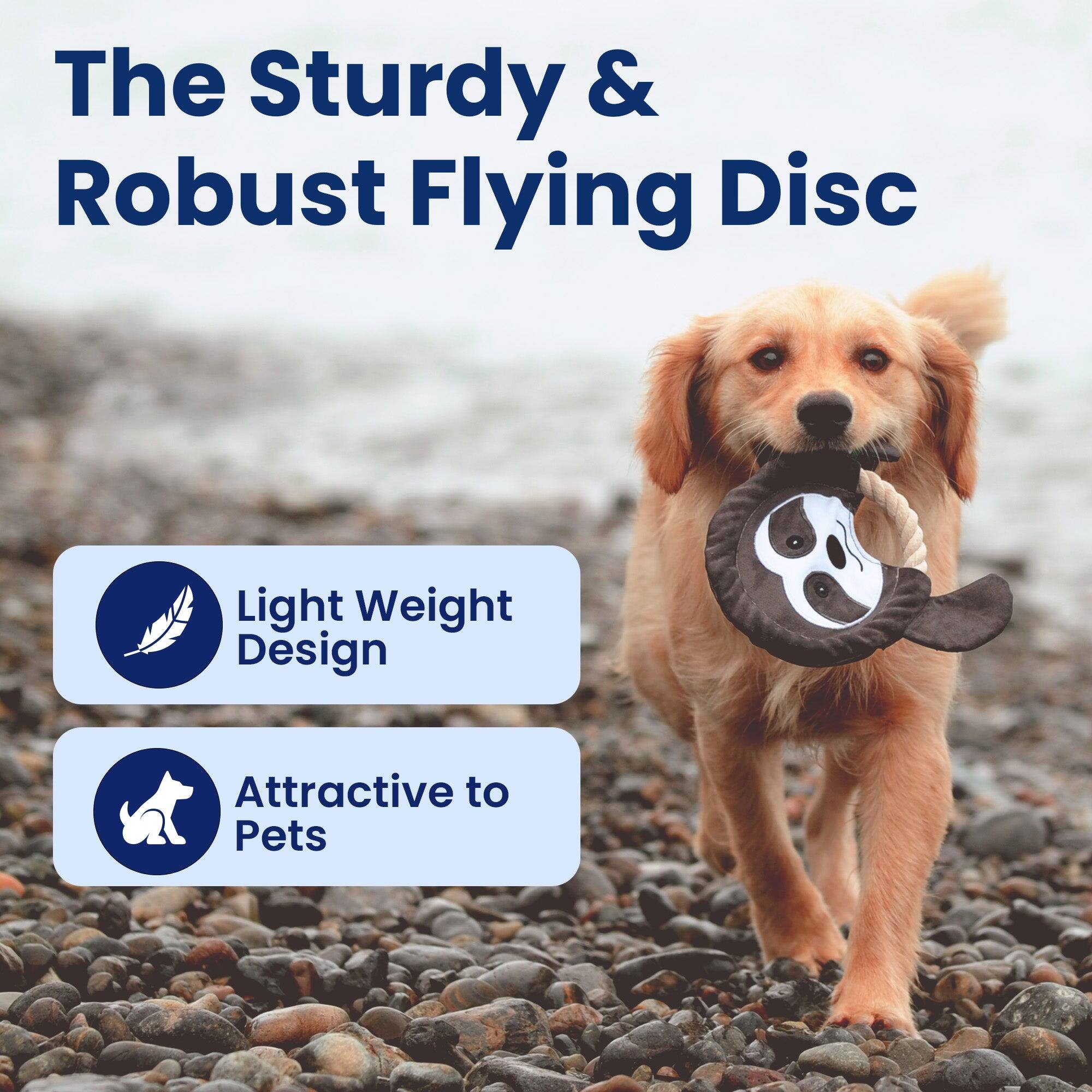 The Sturdy & Robust Flying Disc

Light Weight Design

Attractive to Pets