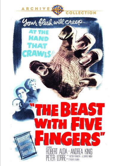 Front. The Beast with Five Fingers - DVD.
