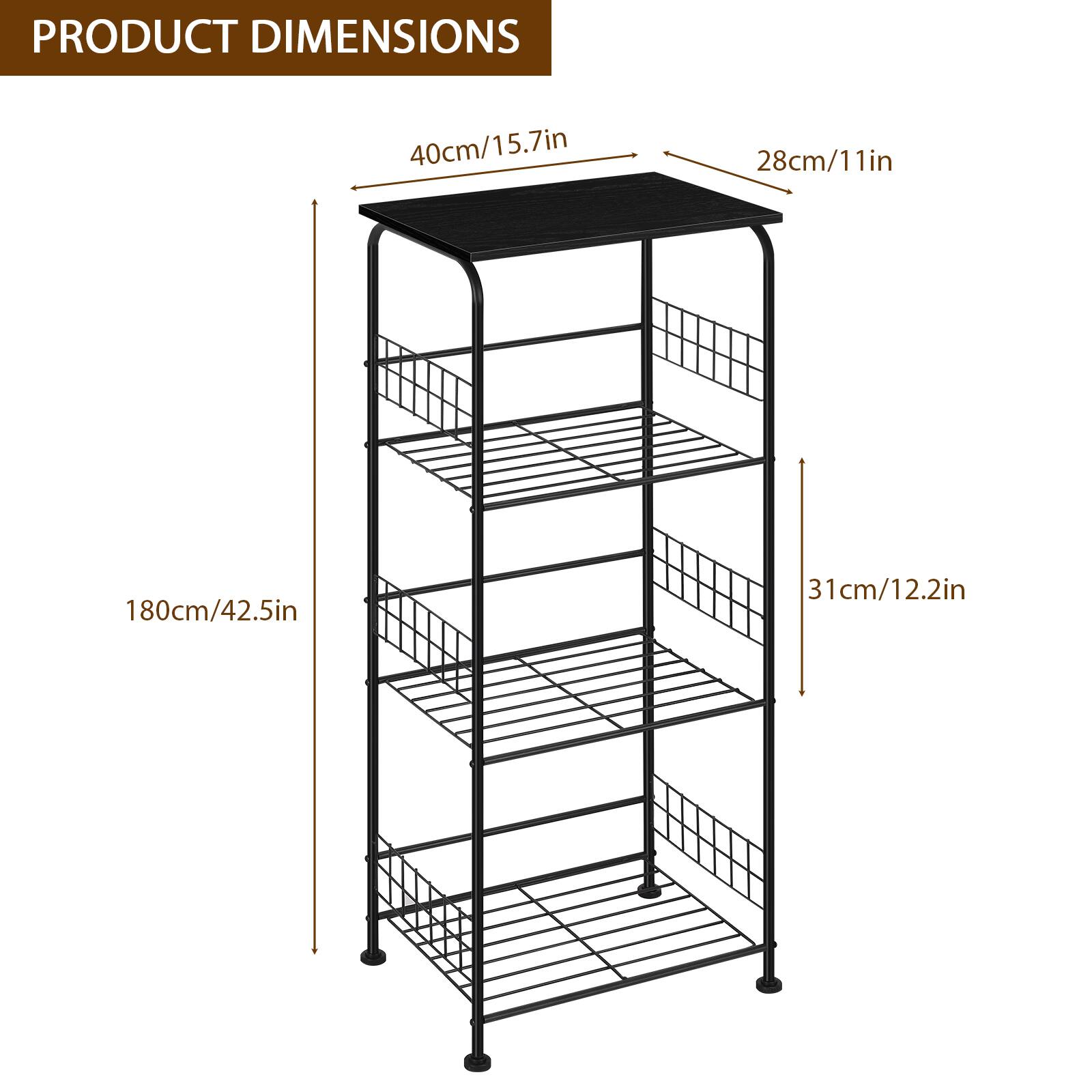 PRODUCT DIMENSIONS  
40cm/15.7in  
28cm/11in  
180cm/42.5in  
31cm/12.2in