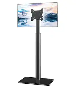 FINEAK - Universal Swivel & Tilt TV Stand for 19-43 Inch Flat Screens - Black