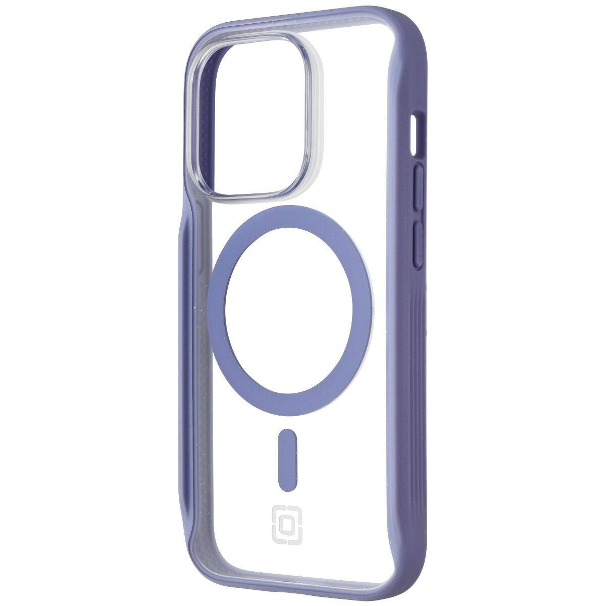 Back. Incipio - Incipio AeroGrip Case for MagSafe for iPhone 14 Pro - Misty Lavender/Clear - Misty Lavender/Clear.