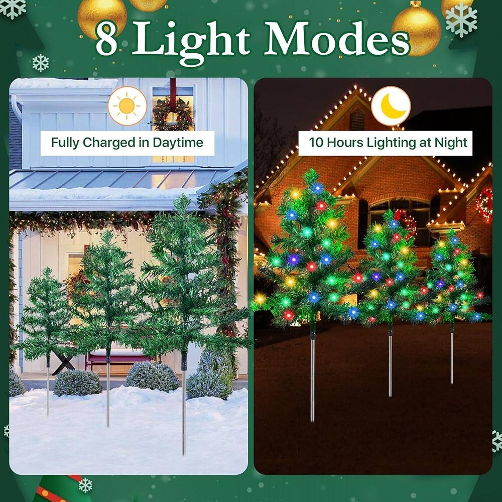 8 Light Modes

- Fully Charged in Daytime
- 10 Hours Lighting at Night