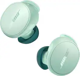 Bose - QuietComfort True Wireless Noise Cancelling In-Ear Earbuds - Dewdrop Mint