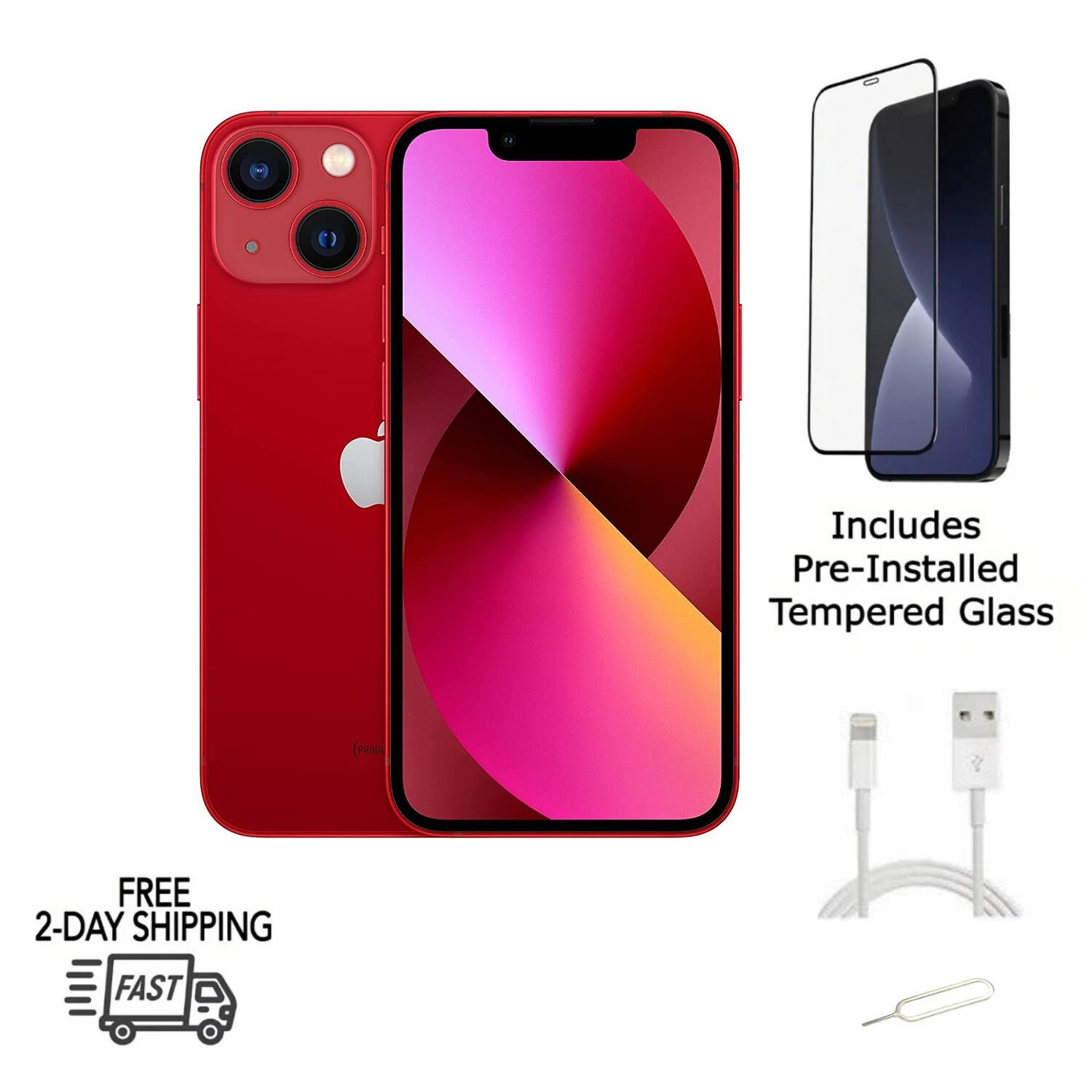 Includes Pre-Installed Tempered Glass

FREE 2-DAY SHIPPING FAST