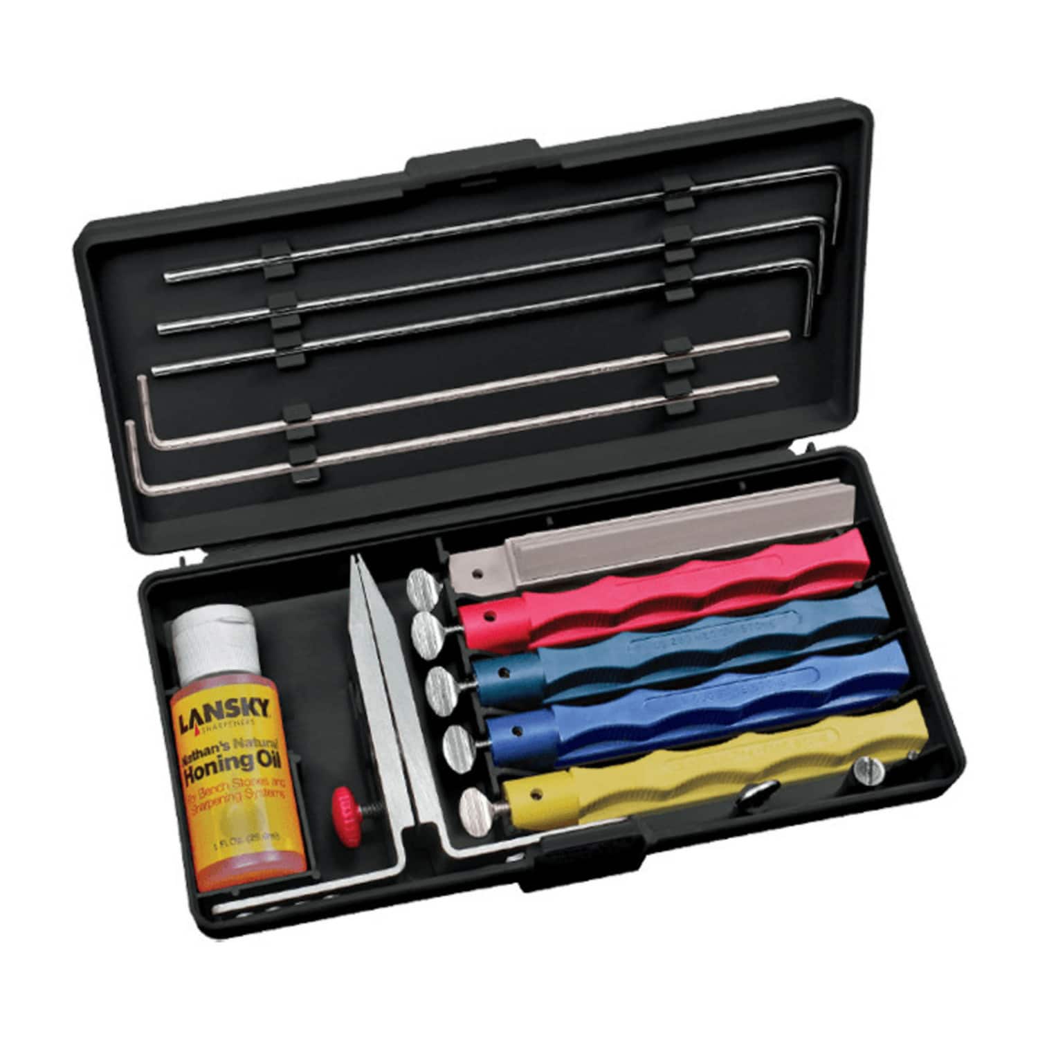 Lansky - Professional System 5 Stone Ceramic Knife Sharpener Kit with Honing Oil price history on PriceWatchPro