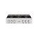 Front. ZLINE - 36 in. Wide 6 Burner Classic Gas with DuoPro Cooktop (PCRTS-36) - Satin Stainless Steel.