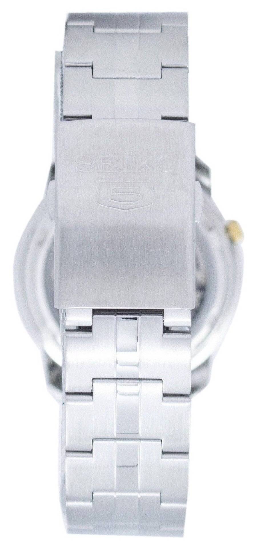 Back. Seiko - Automatic SNKL79 SNKL79K1 SNKL79K Men's Watch - Blue.